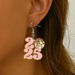 Retro Fashion 2025 Digital Earrings