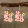 Retro Fashion 2025 Digital Earrings