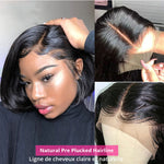 13x4 Lace Frontal Bob Straight Wig  Human Hair