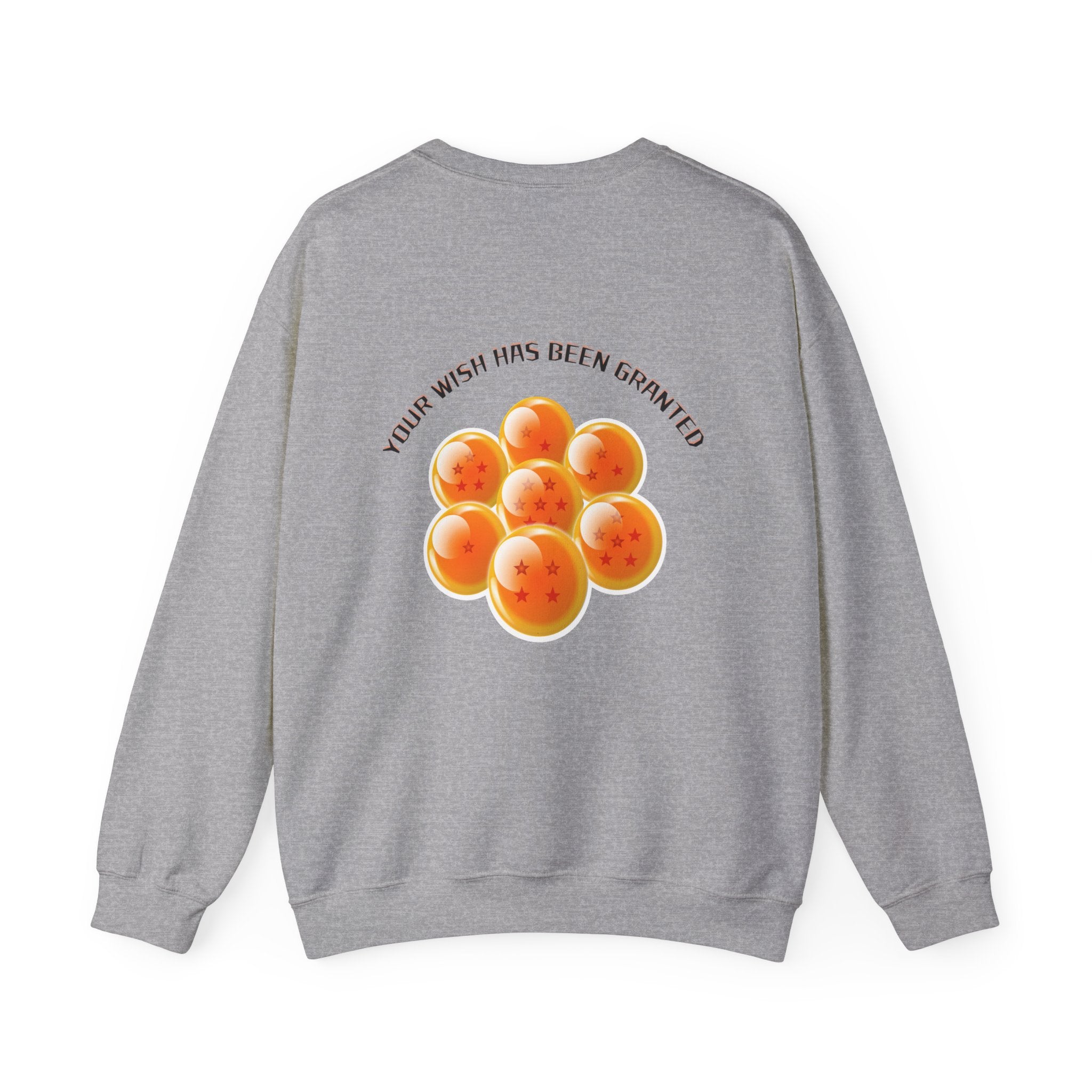 Dragon Ball-Inspired Unisex Crewneck Sweatshirt, Cozy Anime Apparel, Perfect for Gamers, Gift for Otaku, Casual Streetwear