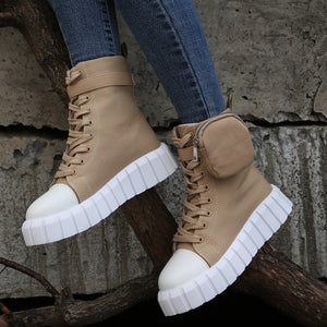 New Bags Fashionable Breathable High-top Canvas Shoes For Women