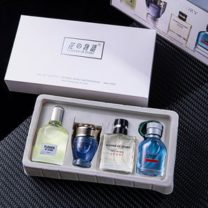 A Set Of Men's Perfume With Lasting Fragrance