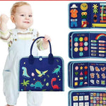 New Busy Book Children's Busy Board Dressing And Buttoning Learning Baby Early Education Preschool Sensory Learning Toy