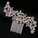 Bridal Jewelry Wedding Hair Clip With Drill