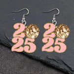 Retro Fashion 2025 Digital Earrings