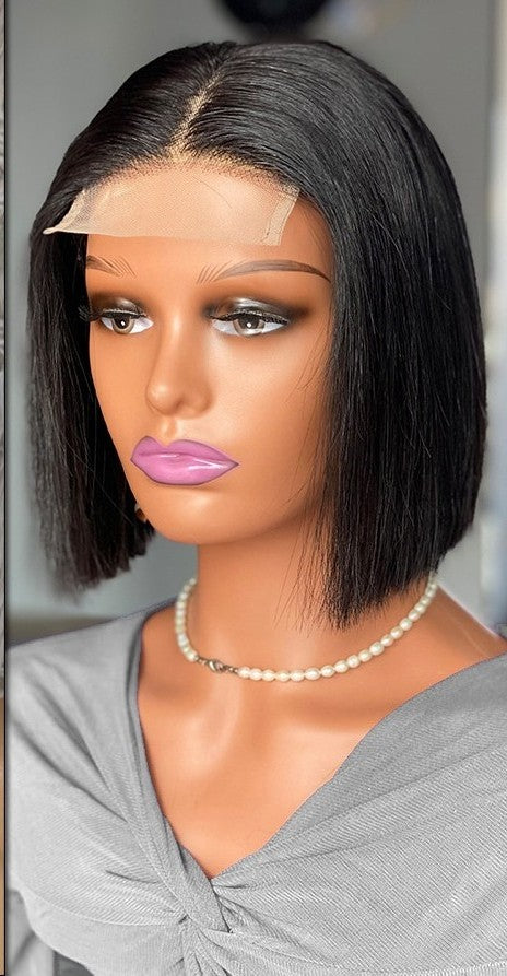 12A Vietnam Bone Straight Bob Human Hair Wigs