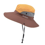 Unisex Summer Foldable Sun Fisherman Hat Men Women Wide Brim Casual Outdoor Travel Beach Sunscreen UV Protection  Sun Hats