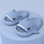 Adult's Slippers Indoor Outdoor Funny Shark Cartoon