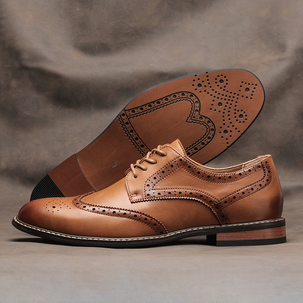 Classic Brogue Business Shoes Men