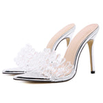 Rhinestone Women's Fish Mouth Fashion Stiletto heel Women