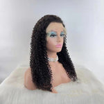 Jerry Curly 13x4 Lace Front Human Hair Wigs150