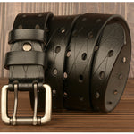 Men's Belt Leather Personality Belt Men's Casual Jeans Belt