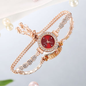 Adjustable Bracelet Watch Women's Quartz Watch Fashion Jewelry