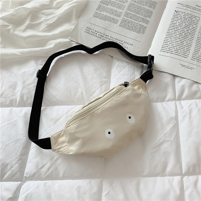 Children's Single-shoulder Waist Bag Funny Pattern