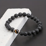 Fashion Volcanic Rock Bracelet For Men And Women