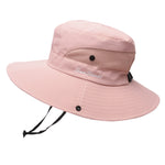 Unisex Summer Foldable Sun Fisherman Hat Men Women Wide Brim Casual Outdoor Travel Beach Sunscreen UV Protection  Sun Hats